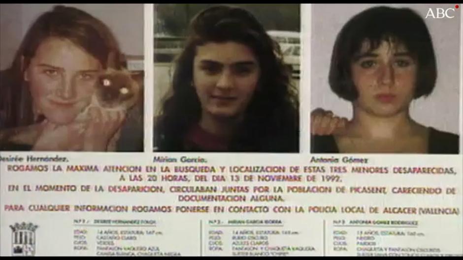 «Las niñas de Alcàsser», el caso que conmocionó a un país