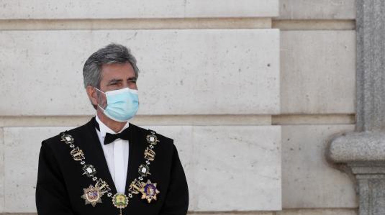 El presidente del CGPJ, Carlos Lesmes