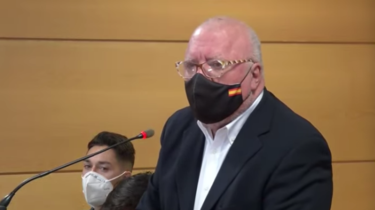 El comisario Villarejo, en un juicio la semana pasada en Madrid