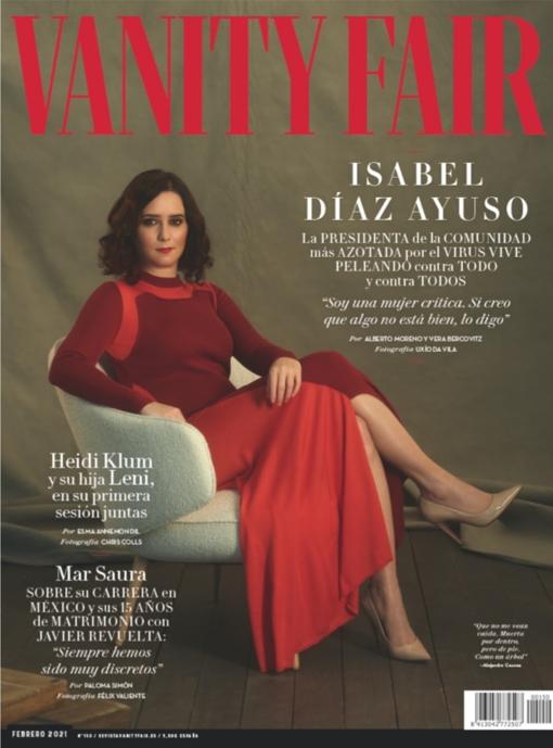 Portada de la revista «Vanity Fair» de febrero de 2021