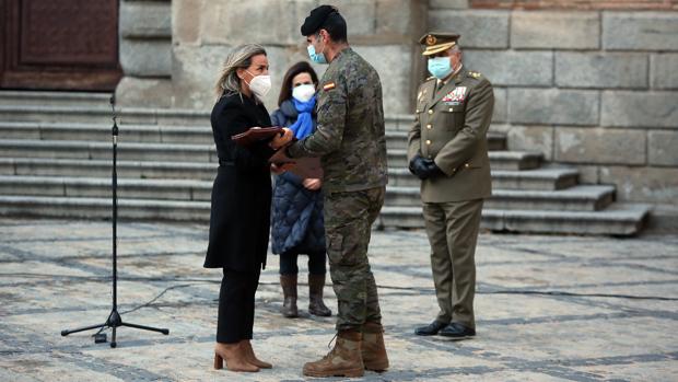 Tolón, al Ejército: «No tendré días en mi vida para agradeceros lo que habéis hecho» tras el temporal Filomena