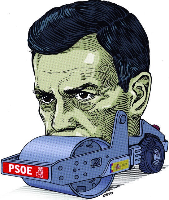 El rodillo sanchista maniata las instituciones y tensiona el sistema