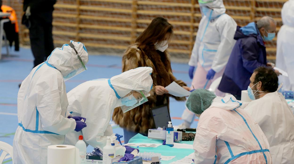 Cribado masivo estte domingo en la zona básica de salud de Portillo (Valladolid)