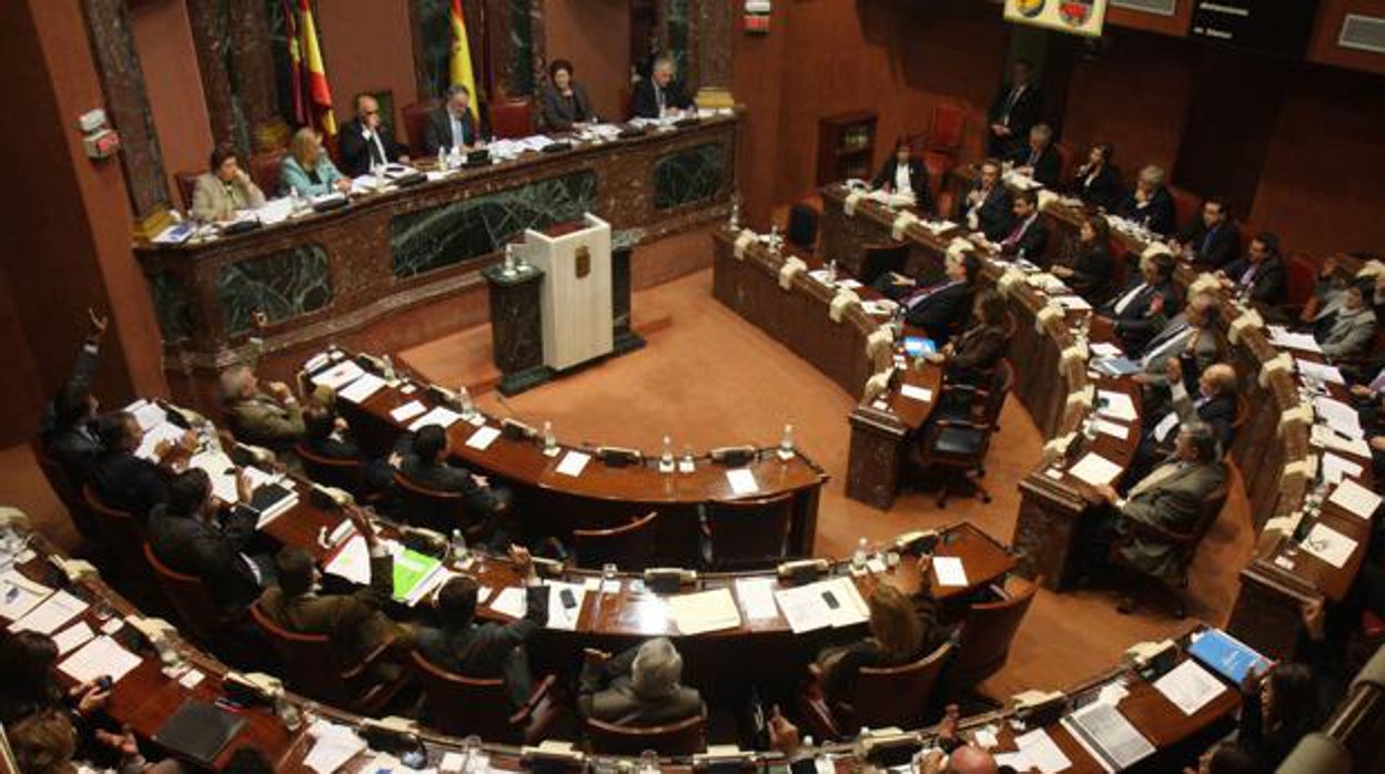 Vista general de la Asamblea de Murcia