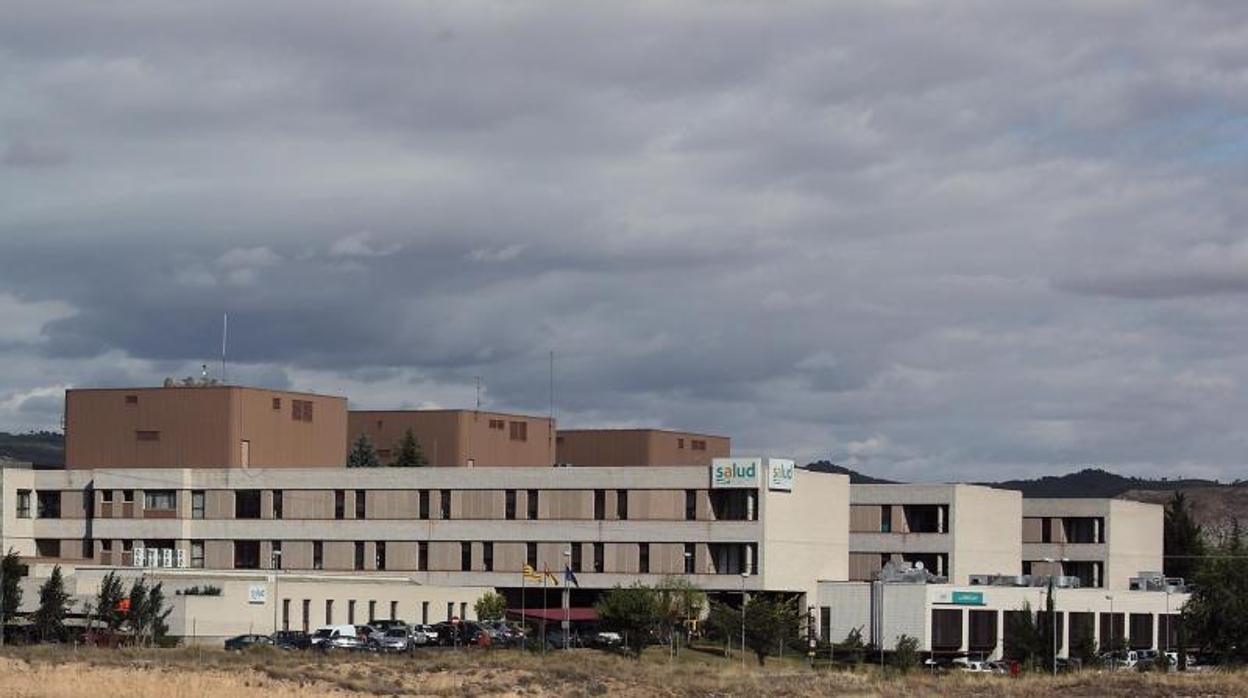 La explosiva escalada del Covid en Calatayud se refleja también en la cifra de ingresos en el hospital comarcal «Ernest Lluch» (en la imagen)