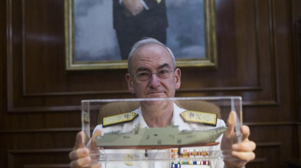 El almirante general Teodoro López Calderón tomará posesión mañana como jefe de Estado Mayor de la Defensa