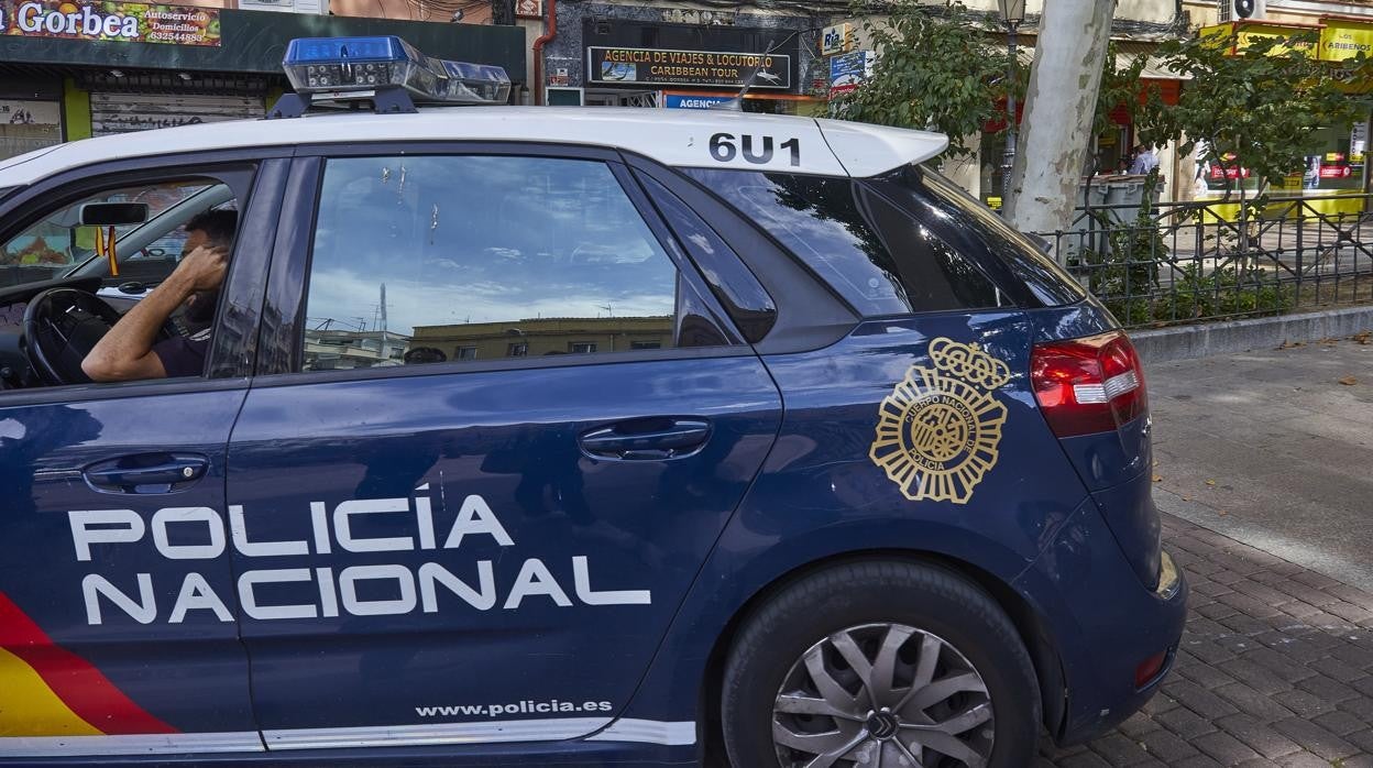 Fotografía de archivo de un vehículo de la Policía Nacional