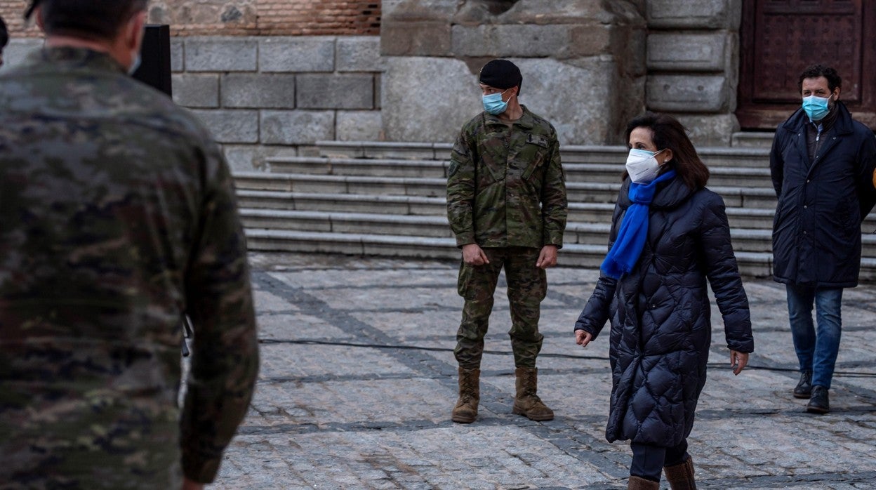 La ministra de Defensa, Margarita Robles