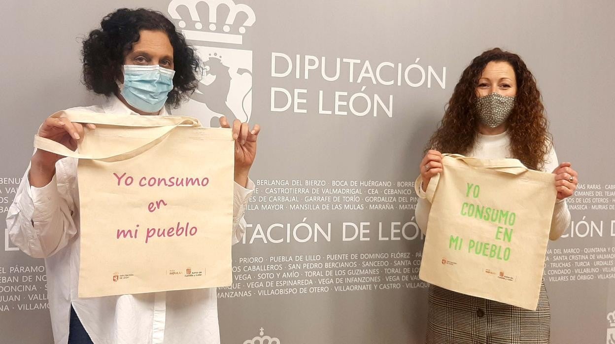 La Diputación de León repartirá 15.000 bolsas de la compra reutilizables en el medio rural