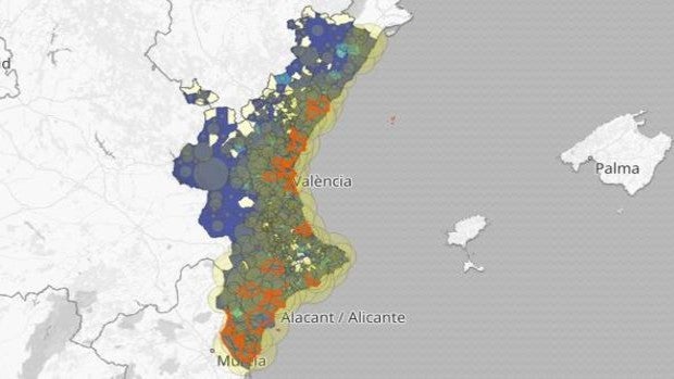 Restricciones en Valencia: mapa por municipios y origen de los últimos rebrotes de coronavirus