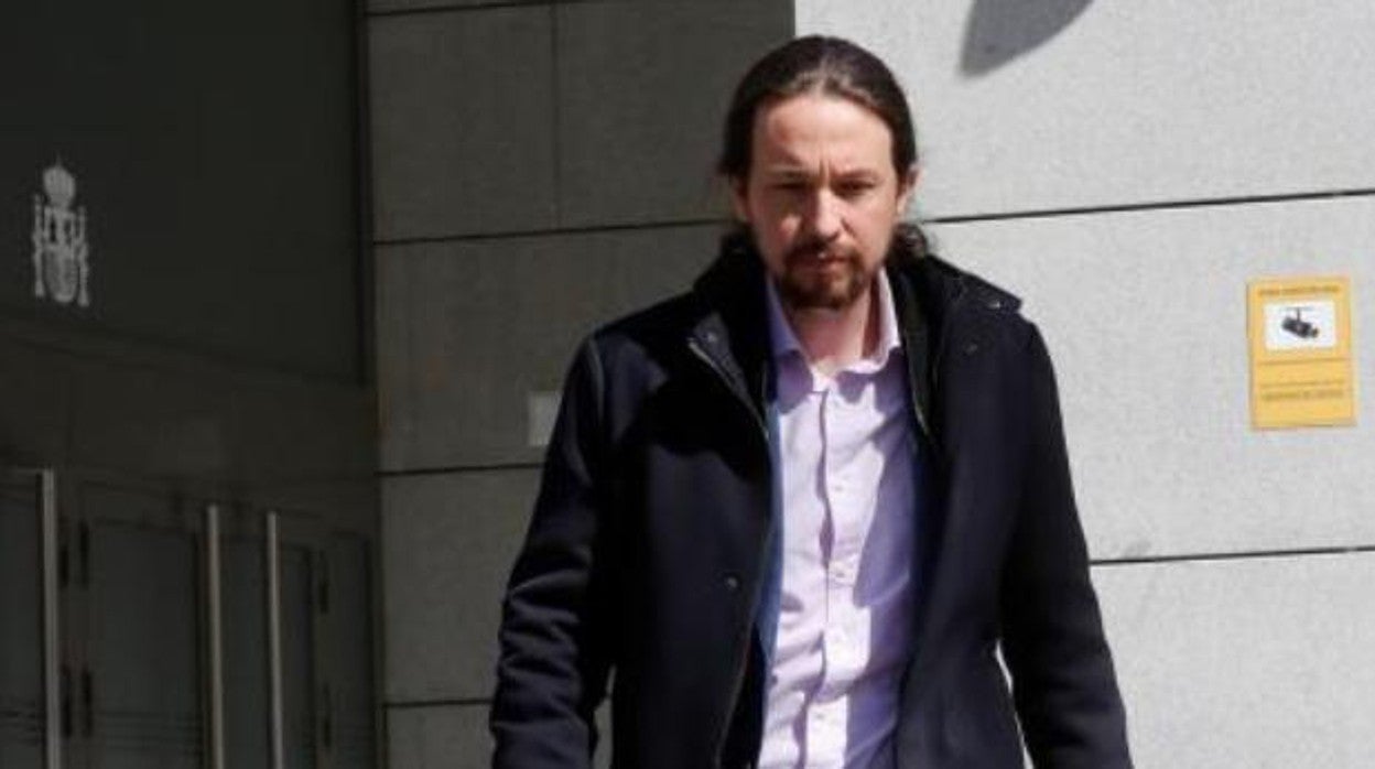 El vicepresidente segundo del Gobierno, Pablo Iglesias, en la Audiencia Nacional