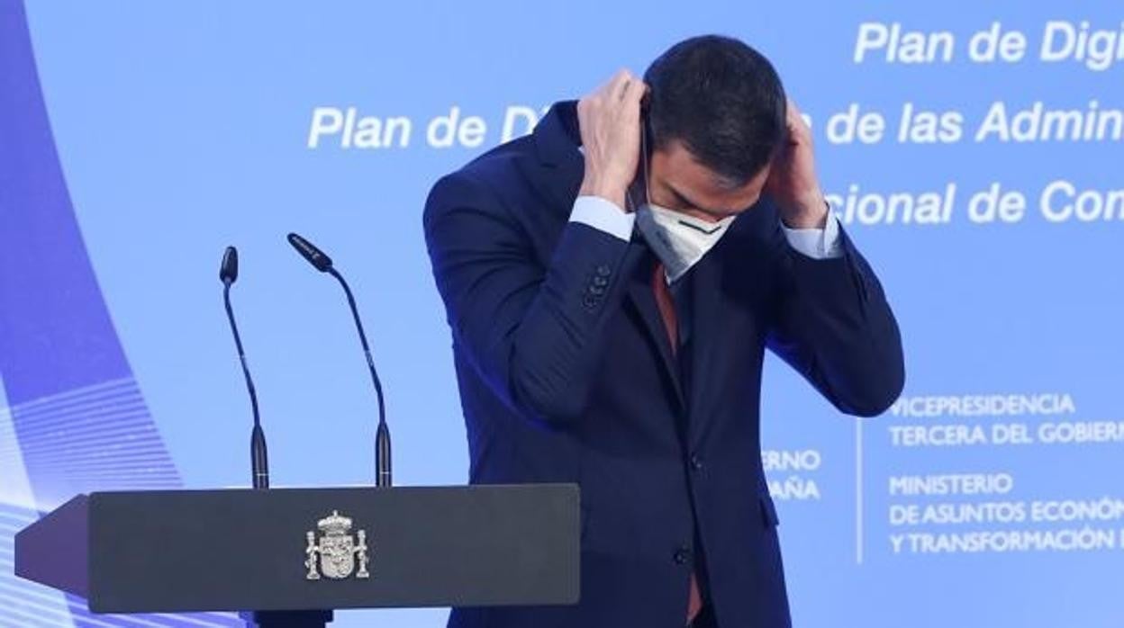 El presidente del Gobierno, Pedro Sánchez
