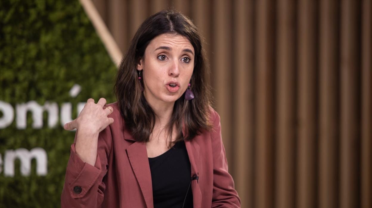 Irene Montero, ministra de Igualdad