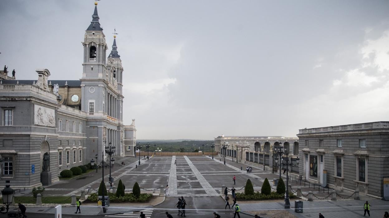 La catedral de La Almudena, sede del Arzobispado de Madrid, el pasado septiembre