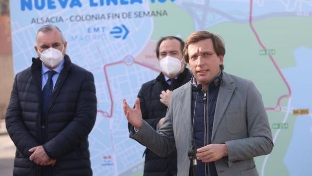 Madrid inaugura la línea 167 de autobús de la EMT para el barrio de Las Rejas (San Blas-Canillejas)