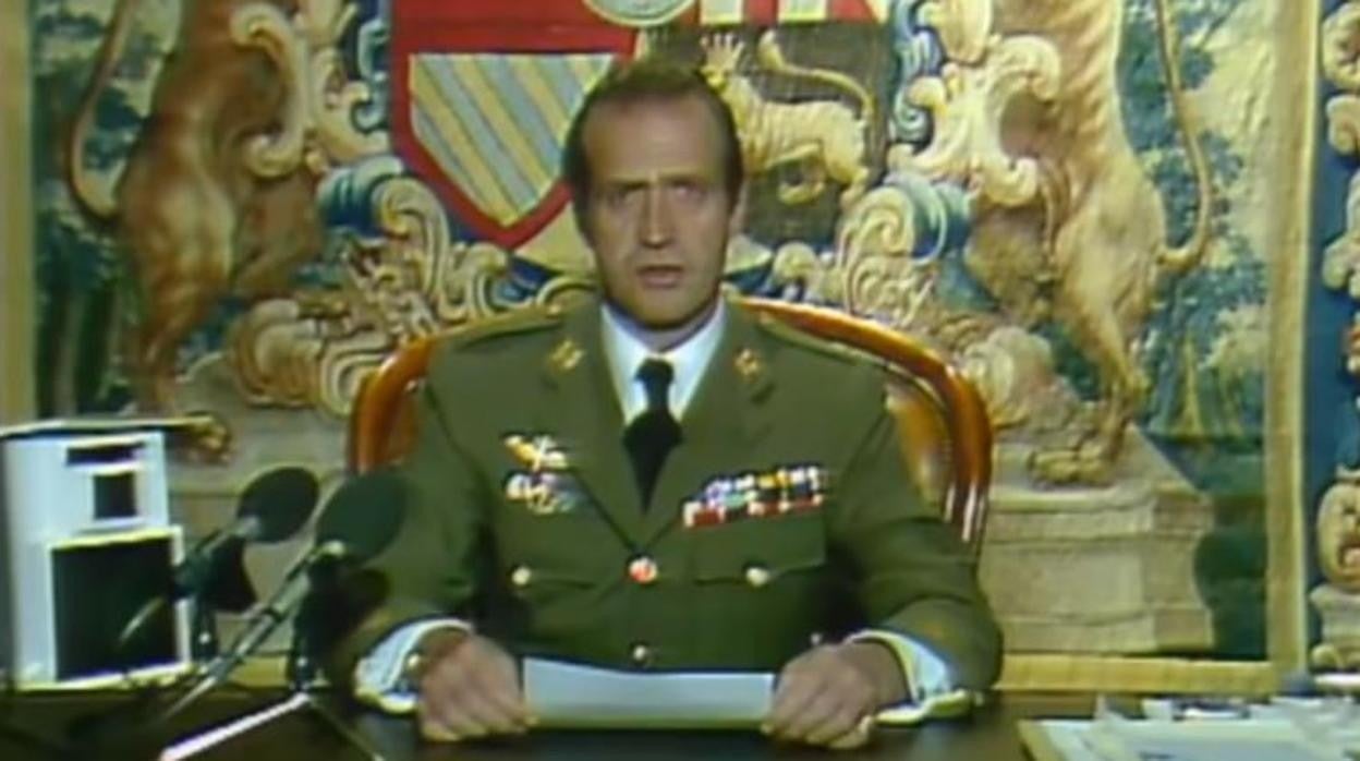 Discurso de Don Juan Carlos durante el intento de golpe de Estado