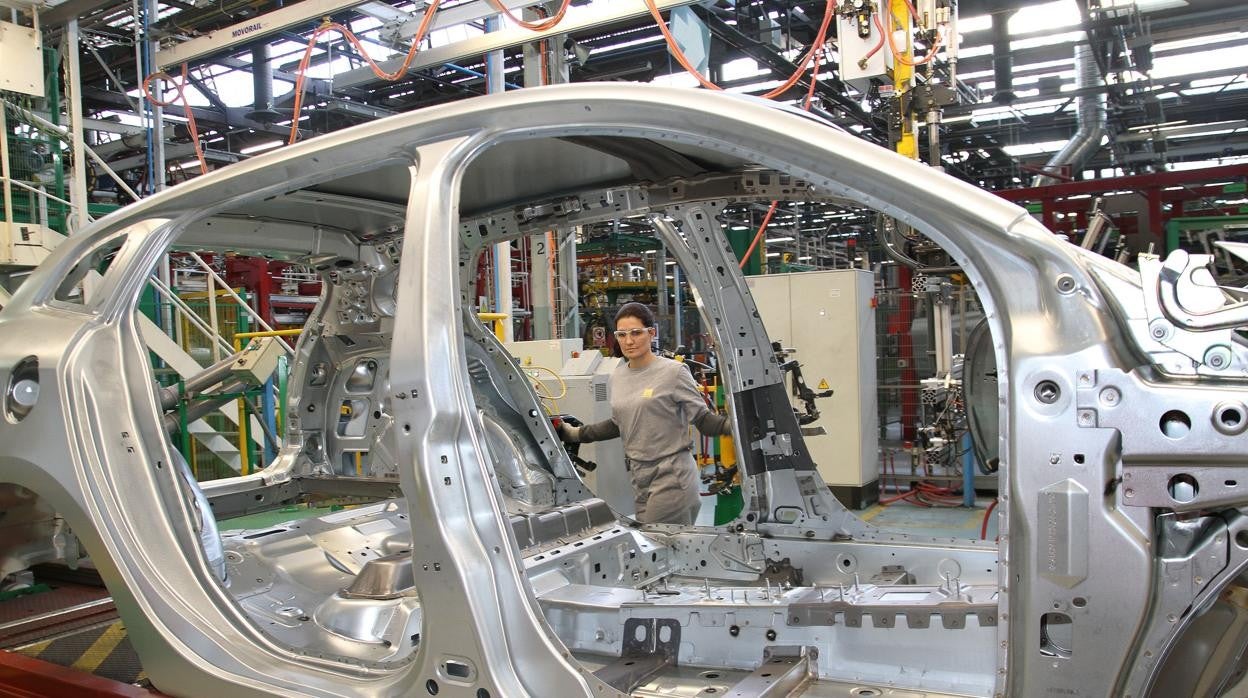 Planta de montaje de Renault en Palencia, en una imagen de archivo