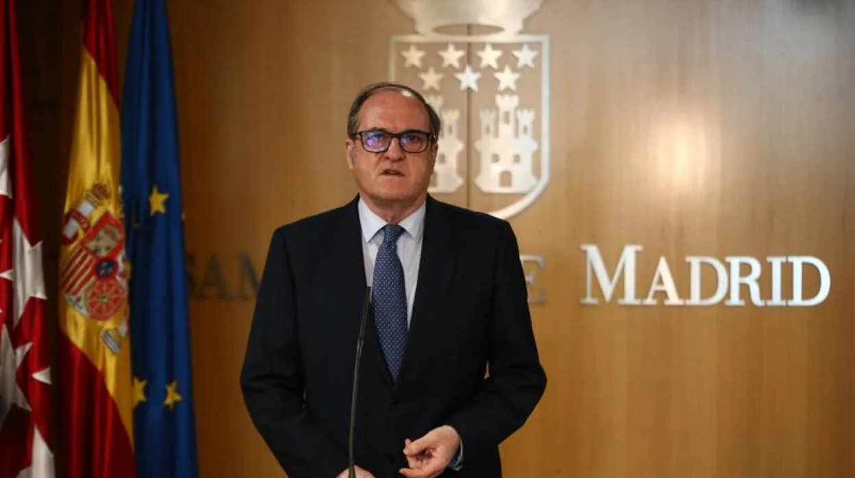 Ángel Gabilondo, portavoz del PSOE en la Asamblea madrileña