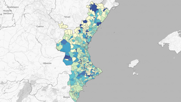 Desescalada de las restricciones en Valencia: los municipios que han sumado casos y muertes por coronavirus en los últimos días
