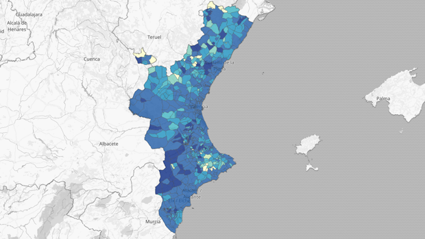 Desescalada de las restricciones en Valencia: mapa y listado de los últimos rebrotes de coronavirus