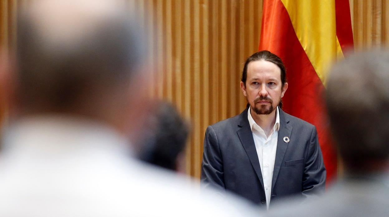 El vicepresidente segundo, Pablo Iglesias, en una imagen de archivo