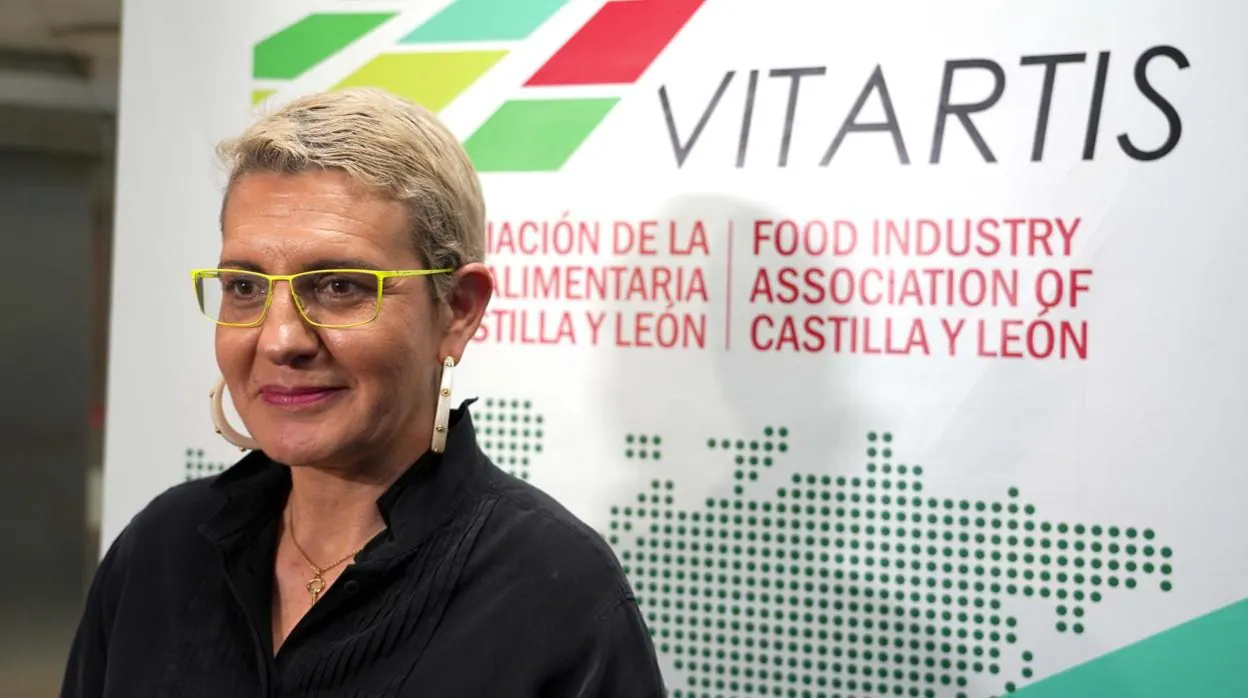 Beatriz Escudero, actual presidenta de la Asociación de la Industria Alimentaria de Castilla y León, en una imagen de archivo