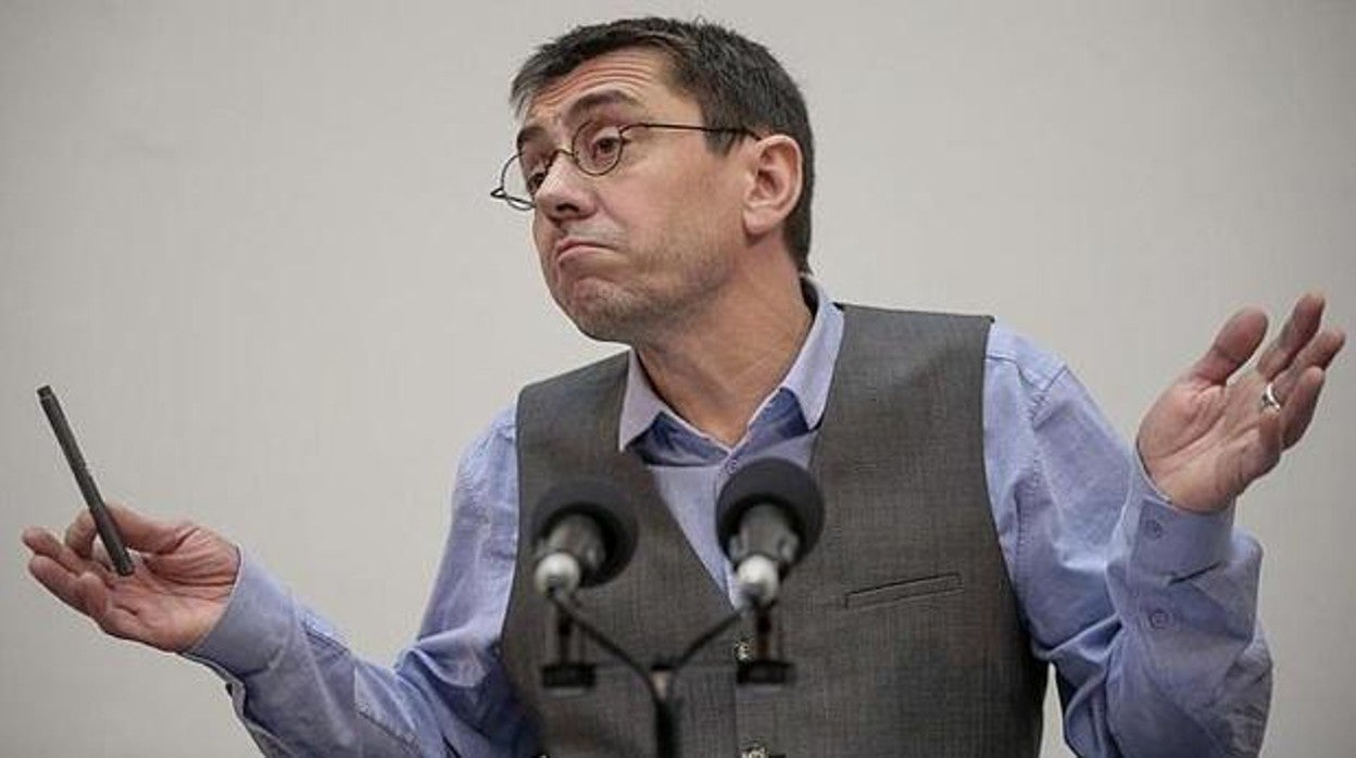 El dirigente de Podemos, Juan Carlos Monedero