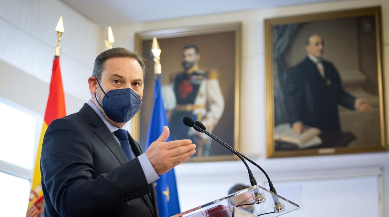 El ministrio de Transportes, José Luis Ábalos