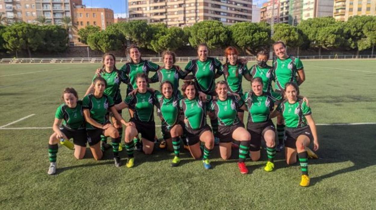 El Club de Rugby Palos A, uno de los galardonados por el Día de la Mujer