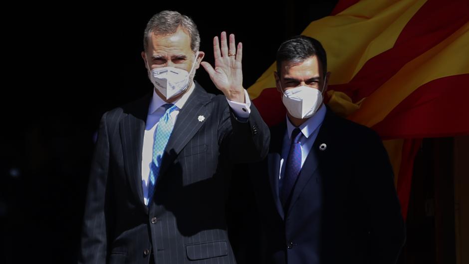 Sigue en vídeo el acto del Rey y Sánchez en Cataluña