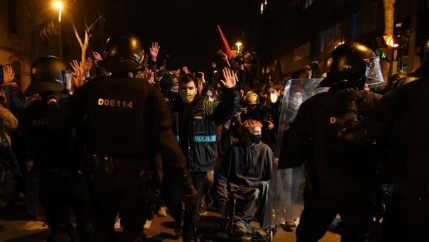 La protesta en Barcelona pierde fuelle tres semanas después del inicio de las movilizaciones