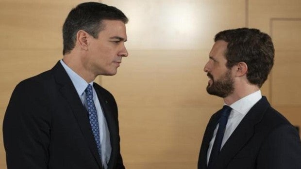 Casado y Sánchez volverán a verse el jueves por el 11-M, tras la ruptura de negociaciones sobre el Poder Judicial