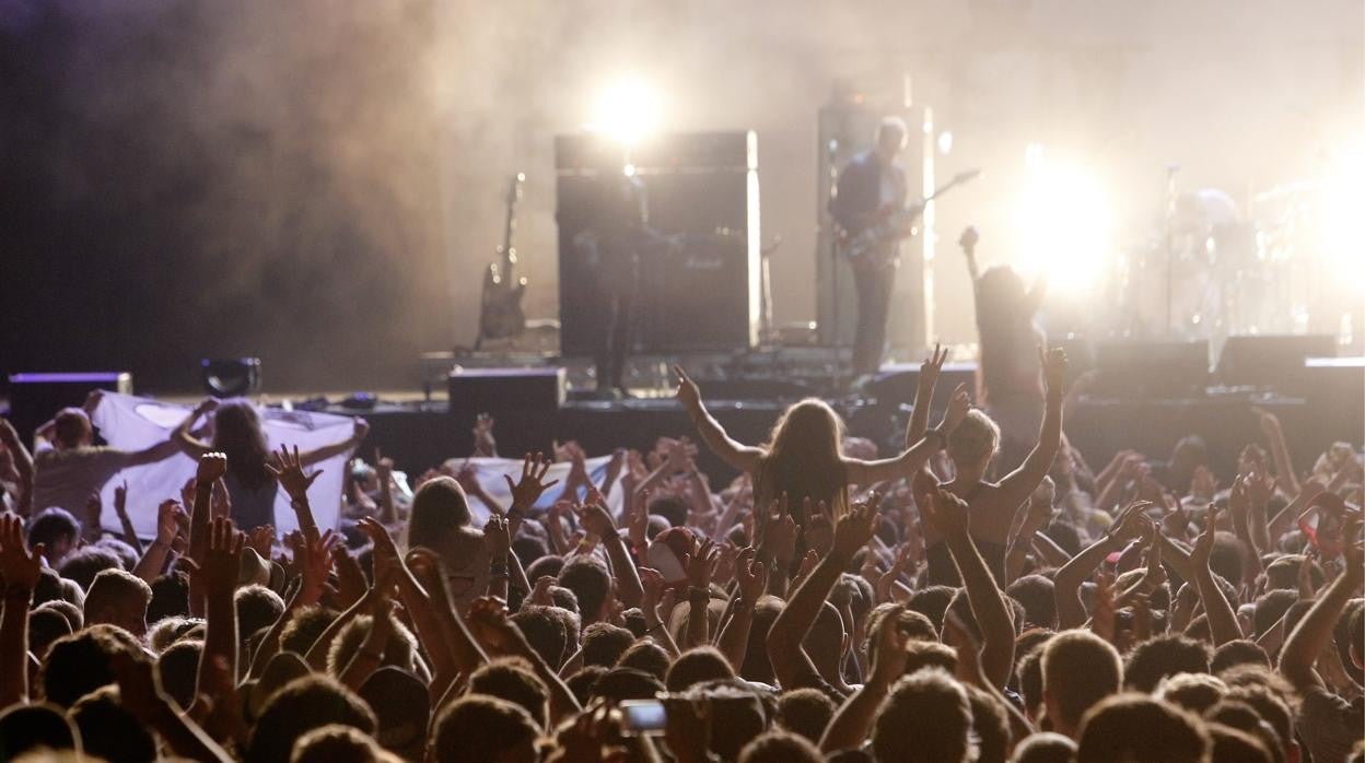 Imagen de archivo de un festival de música en la Comunidad Valenciana