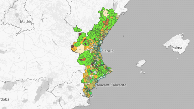 Desescalada de las restricciones en Valencia: listado de los últimos rebrotes de coronavirus