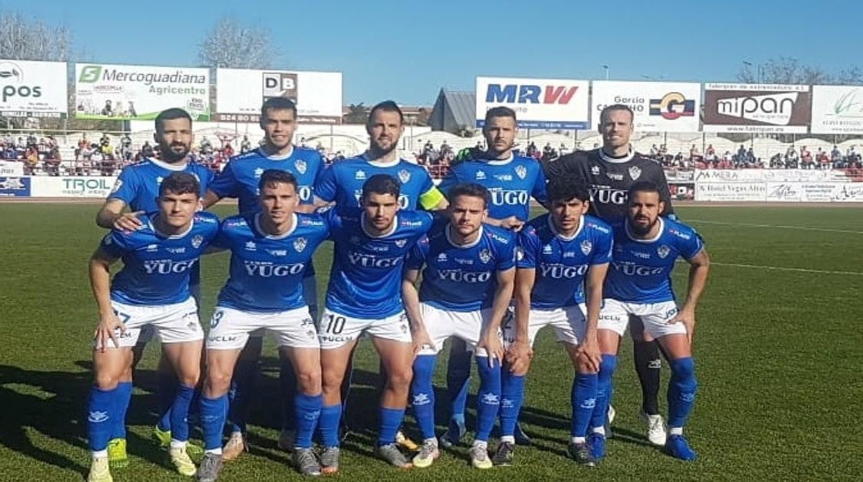 Once inicial del Socuéllamos en Don Benito