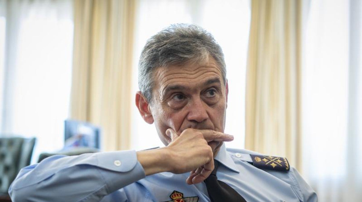 El general Villarroya, jefe del Estado Mayor de la Defensa hasta enero