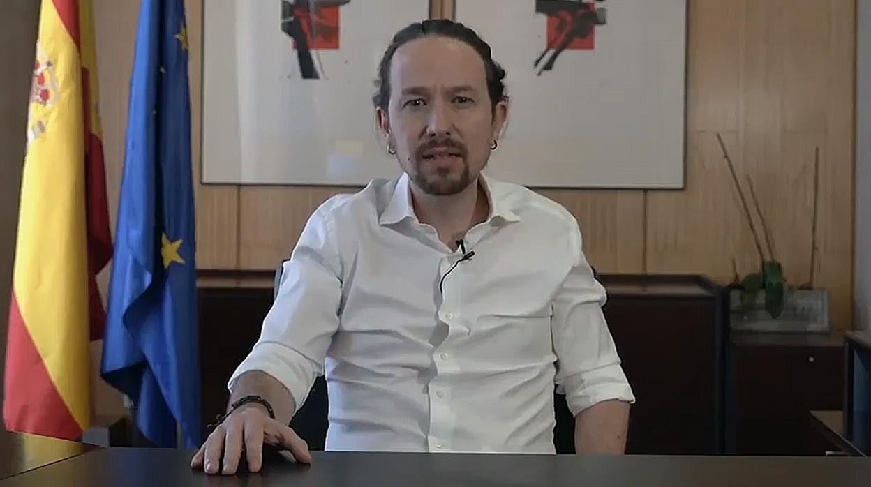 Imagen del vicepresidente segundo del Gobierno, Pablo Iglesias