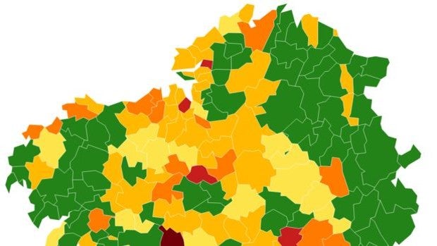 Coronavirus Galicia: comprueba la incidencia acumulada y el número de casos de tu concello a siete y a 14 días