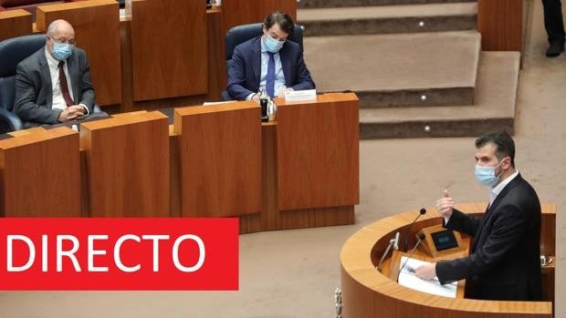 Siga aquí en directo el debate de la moción de censura en Castilla y León