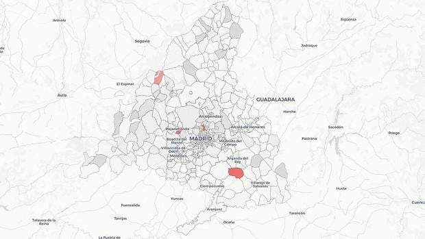 Coronavirus Madrid | Cinco zonas básicas de salud y varios municipios en riesgo de confinamiento