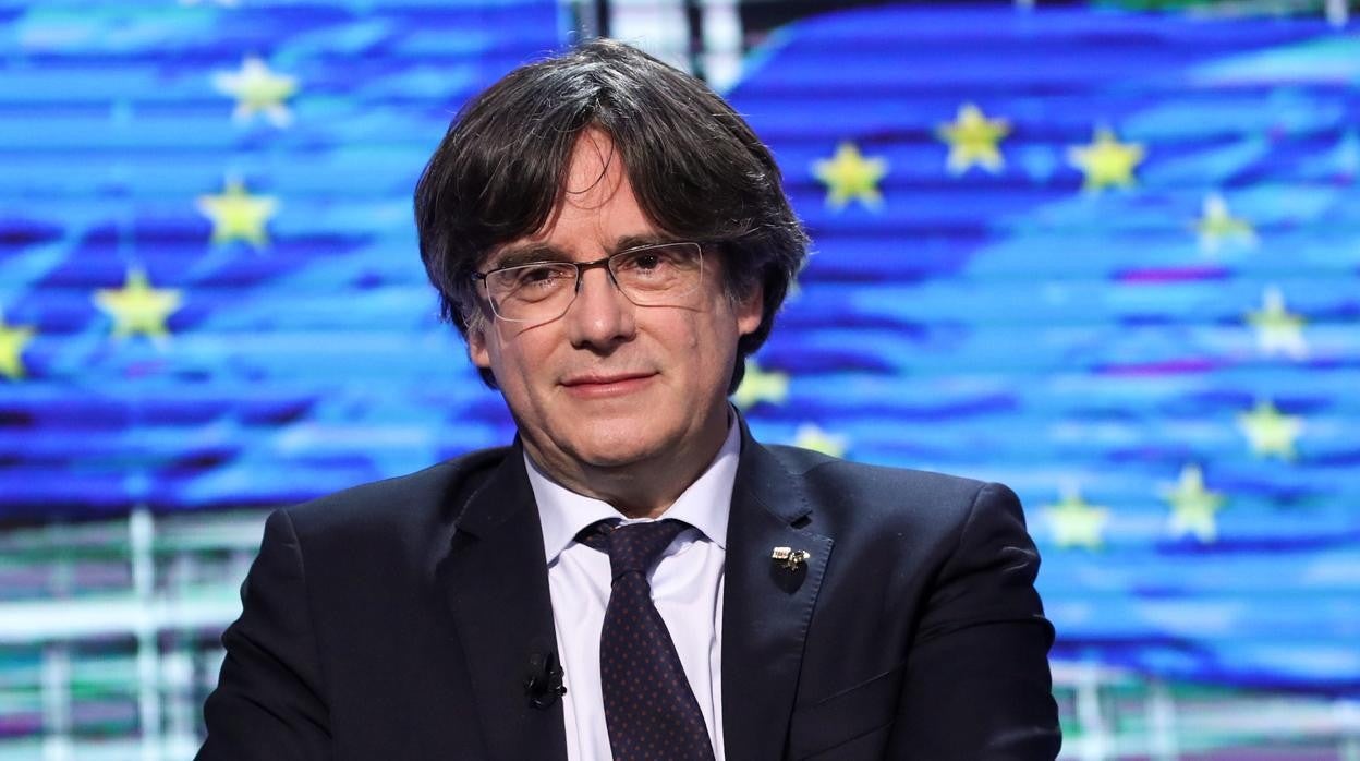 Carles Puigdemont, en el Parlamento Europeo