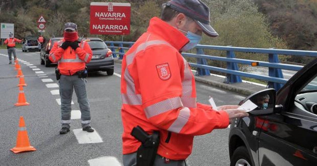 Policía Foral y Ertzaintza vigilarán la movilidad entre la Comunidad Foral de Navarra y País Vasco.