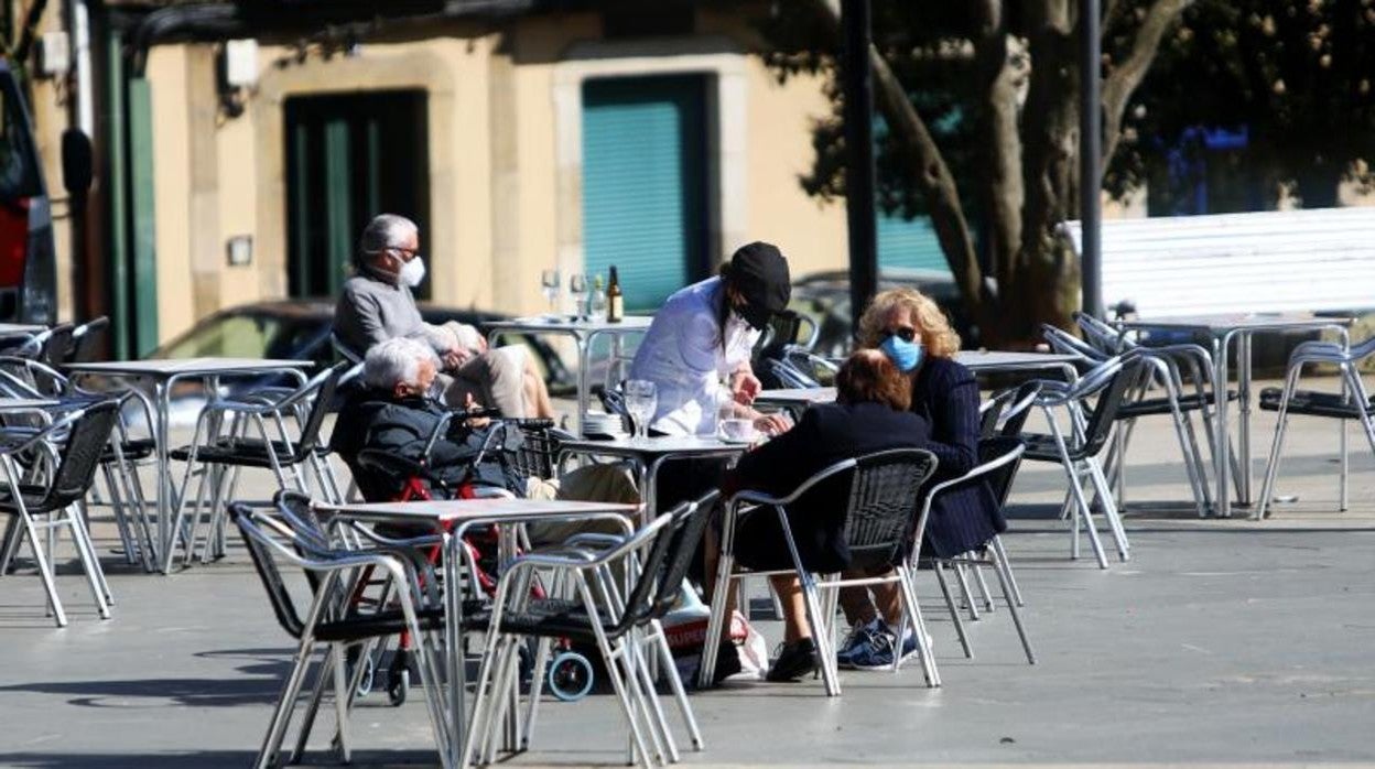 La hostelería en Galicia será una de las principales beneficiadas del tiempo soleado