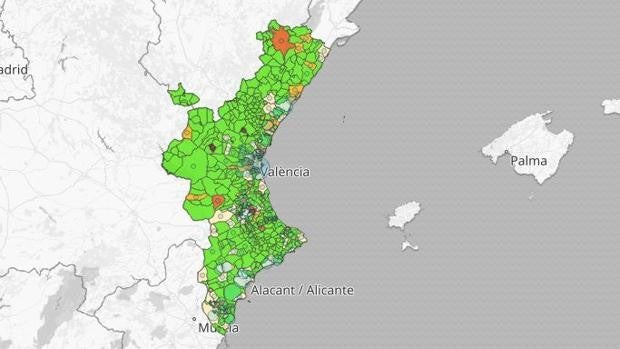 Restricciones en Valencia: mapa y listado de los últimos rebrotes de coronavirus