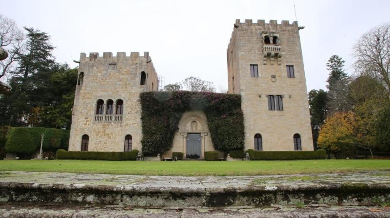 Fachada del Pazo de Meirás