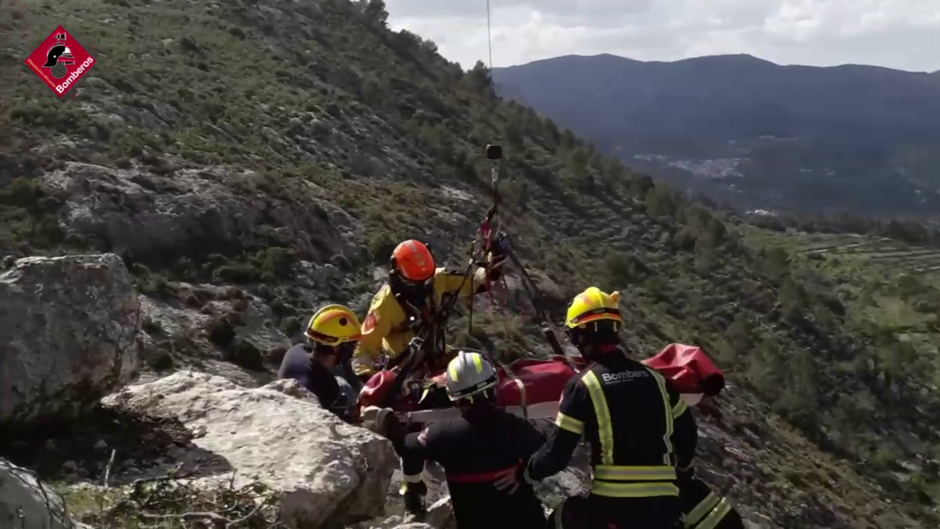 Muere una senderista de 40 años por una caída tras un desprendimiento en Vall de Laguart