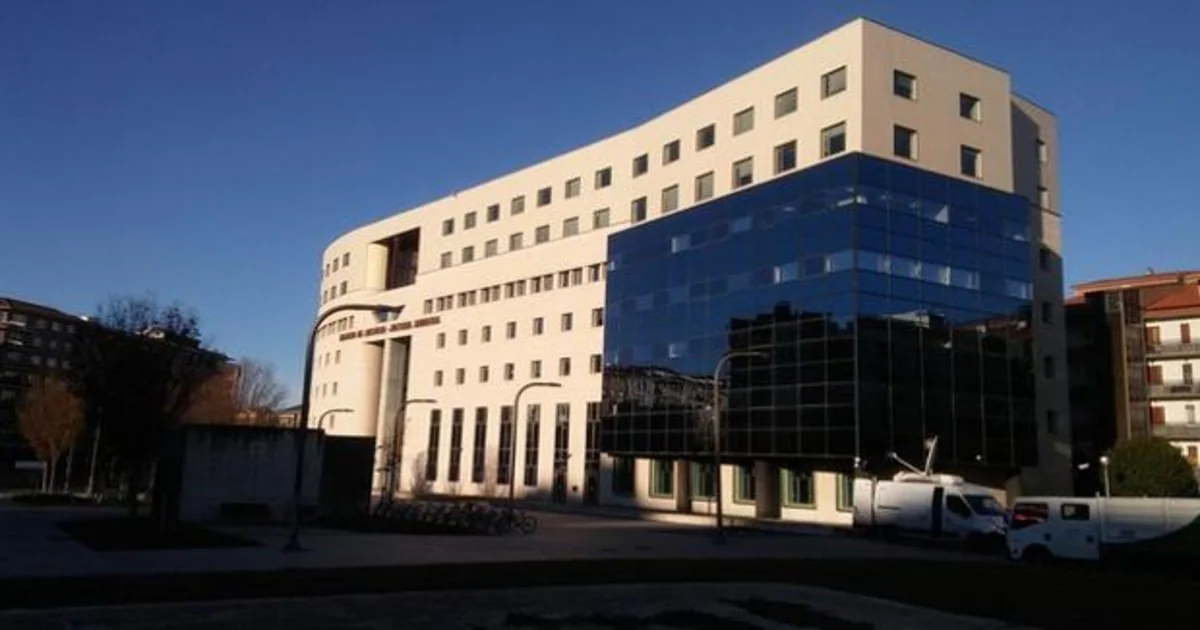 Imagen del edificio de la Audiencia Provincial de Navarra.