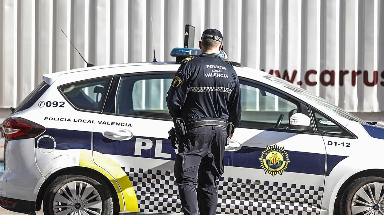 Imagen de archivo de un agente de la Policía Local de Valencia