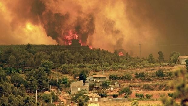 Los trabajadores que causaron un incendio en Valencia que quemó 30.000 hectáreas aceptan diez meses de prisión