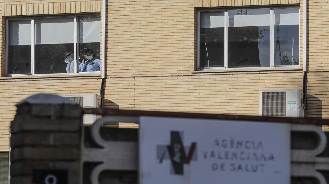 Imagen de las instalaciones del antiguo hospital La Fe de Valencia